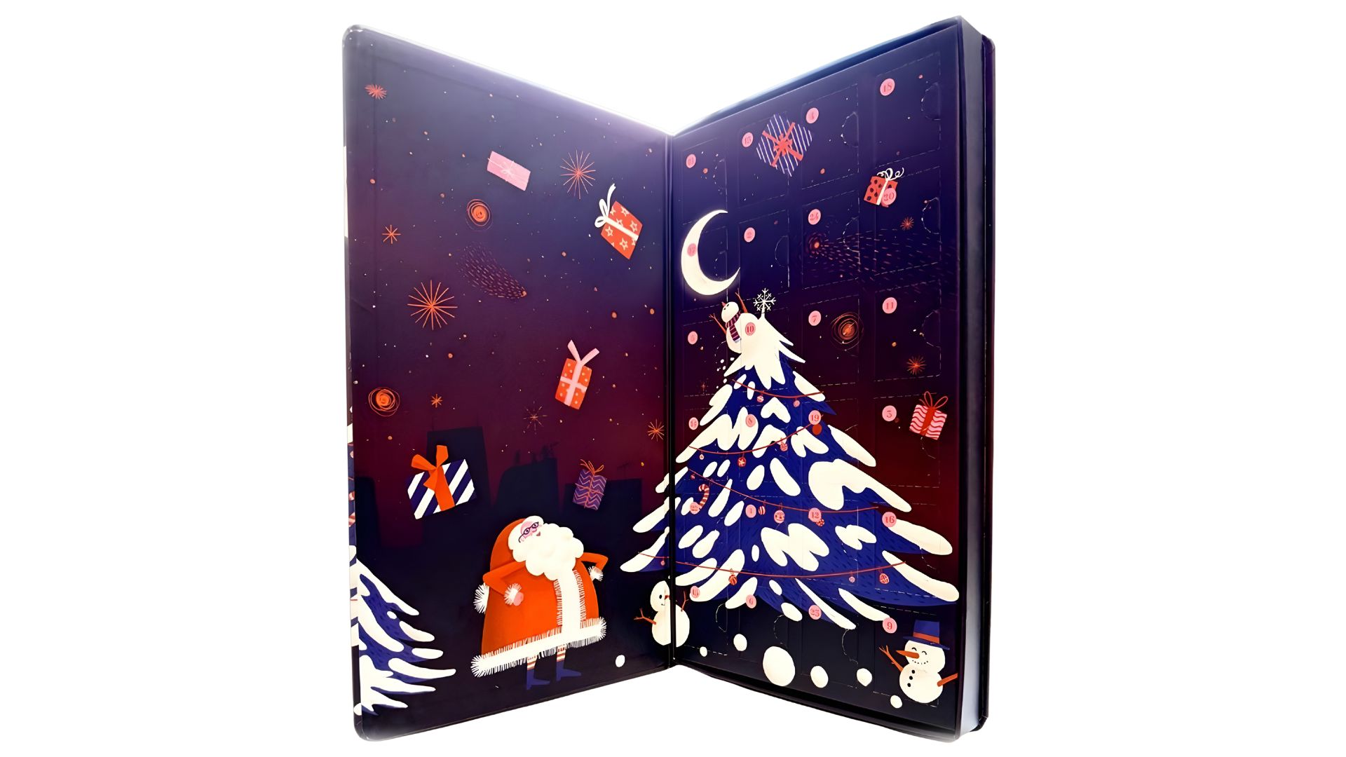 Calendrier de l'avent Deluxe - intérieur - Canva