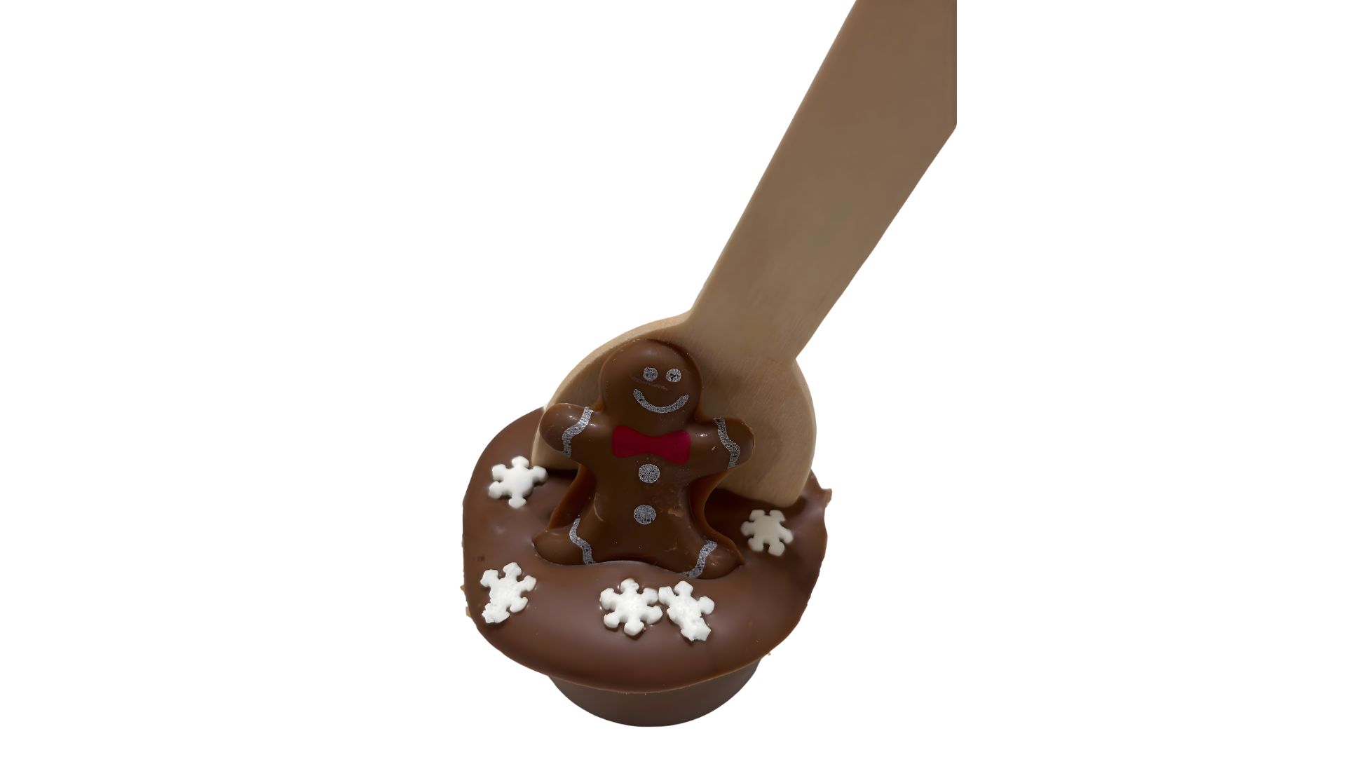 Cuillère chocolat chaud pain épice - Canva