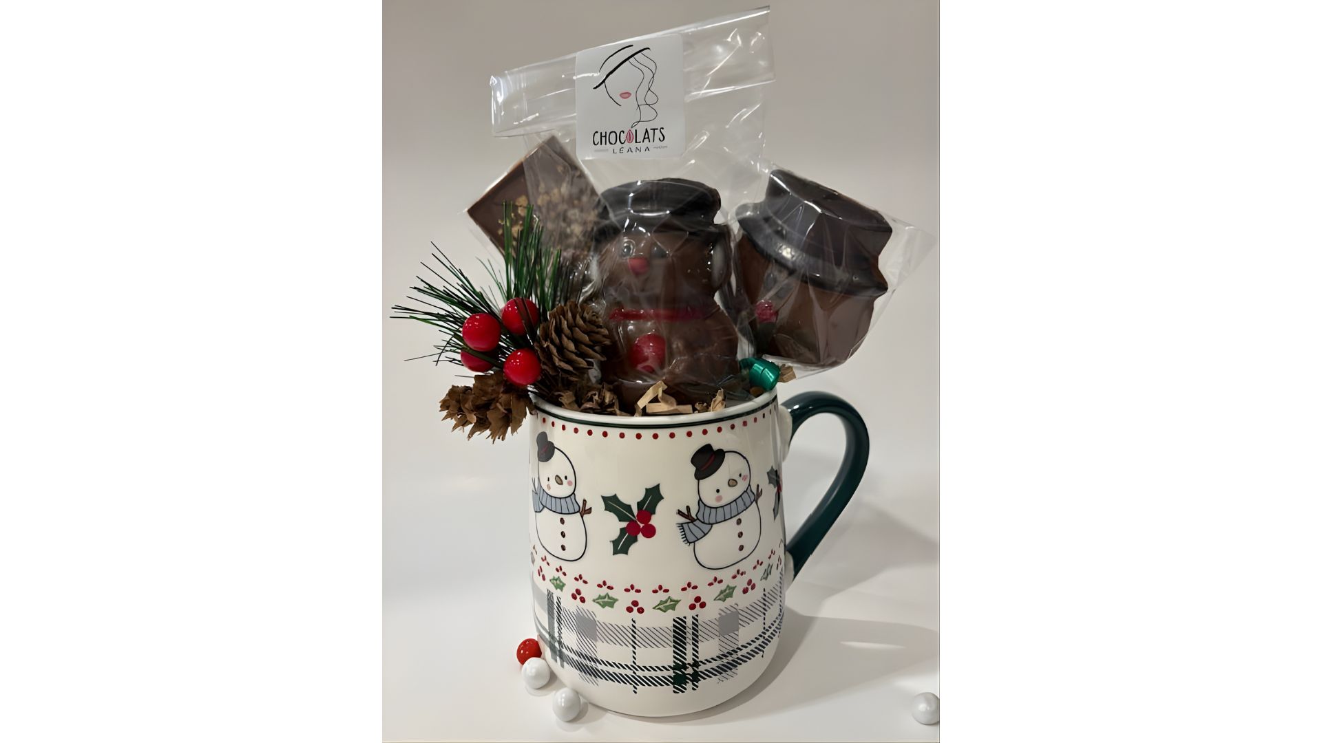 Grosse tasse Bonhomme de neige - Canva